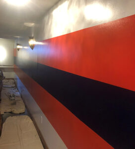 interior painting of wall